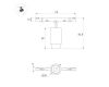 Трековый магнитный светильник Arlight MAG-MICROCOSM-SPOT-ZOOM-R30-2W Warm3000 (WH, 15-45 deg, 24V) (IP20 Металл) 051804