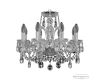 Подвесная люстра Bohemia Ivele Crystal 105/8/141 Ni