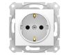 Розетка Schneider Electric Sedna с з/к со шторками 16A 250V SDN3001721