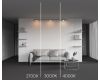 Трековый магнитный светильник Maytoni Luna TR185-1-3W3K-B