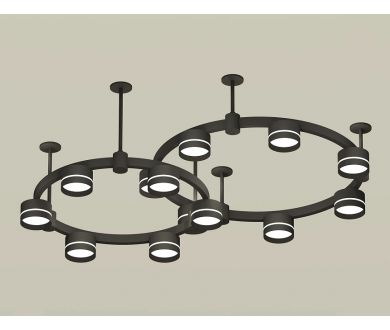 Комплект подвесного светильника Ambrella Light Techno Ring XR92221005 (A9222, A9227, C9238, C9232, N8462)