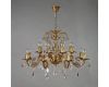 Подвесная люстра Ambiente Alicante 8888/8+8 AB Leaf Crystal