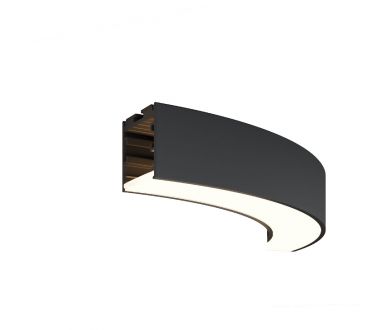 Радиусный профиль Maytoni Led strip ALM-3535R-B-D-90°-0.3M