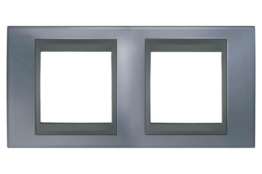 Рамка 2-постовая Schneider Electric Unica Top MGU66.004.297