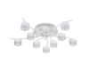 Потолочная люстра Escada Glowen 120011/10C White ES0000032L
