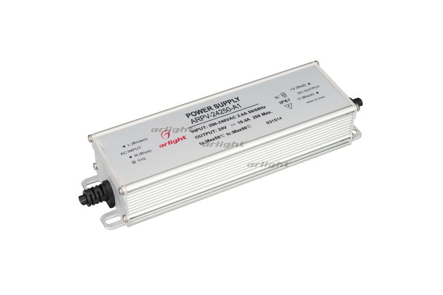 Блок питания Arlight ARPV-24250-A1 24V 250W IP67 10.4A 031514
