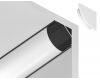 Алюминиевый угловой профиль Ambrella Light Alum Profile GP2100BK
