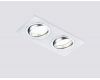Встраиваемый светильник Ambrella Light Standard Spot A601/2 AL