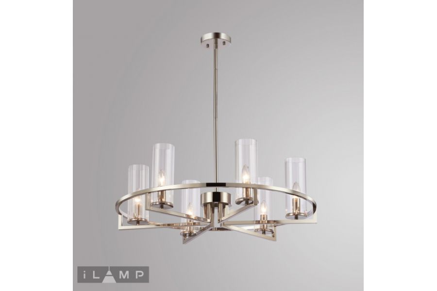 Подвесная люстра iLamp Evolution 6806-6 NIC