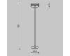 Торшер Maytoni Dress code MOD348FL-L24BBS3K
