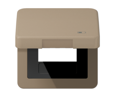 Купить Рамка с подпружиненной крышкой для USB-механизмов Jung CD590KLUSBGB Рамка с подпружиненной крышкой для USB-механизмов Jung CD590KLUSBGB