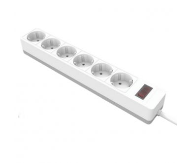 Сетевой фильтр 6-местный с/з Stekker Optima HM20-61-02 50095