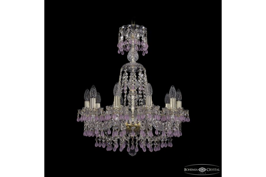 Подвесная люстра Bohemia Ivele Crystal 1410/10/195/XL-66 G V7010