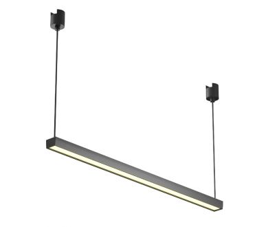 Трековый подвесной магнитный светильник Maytoni Basis TR170-1-26W3K-B
