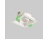 Встраиваемый светильник Crystal Lux CLT 069C1 WH