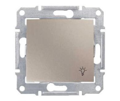 Выключатель кнопочный Свет Schneider Electric Sedna 10A 250V SDN0900168