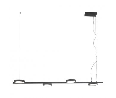 Подвесной светильник Crystal Lux CLT 027C4 L1000 BL