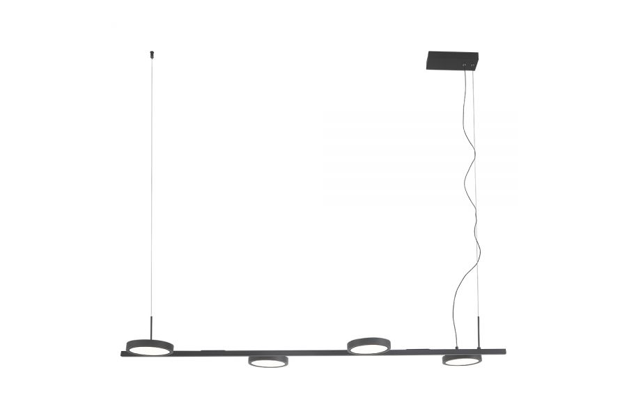 Подвесной светильник Crystal Lux CLT 027C4 L1000 BL