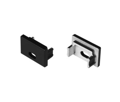 Заглушка Arlight SL-SLIM15-H10 BLACK с отверстием 058492