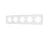 Рамка пластиковая на 5 постов Arlight FRM-TENDO-SFPL-5-WH 054660
