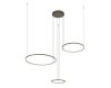 Подвесная люстра Nowodvorski Circolo Led M Silk Oliv E 11398