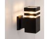 Уличный настенный светильник Arte Lamp Hadar A4421AL-1BK
