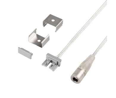 Комплект заглушек Arlight ARL-KIT-SLIM-FC 1m (Пластик) 055639