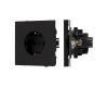 Механизм электрической розетки Arlight SCT-NOBE-MEU1-SFPL-BK (230V, 16A) 054277