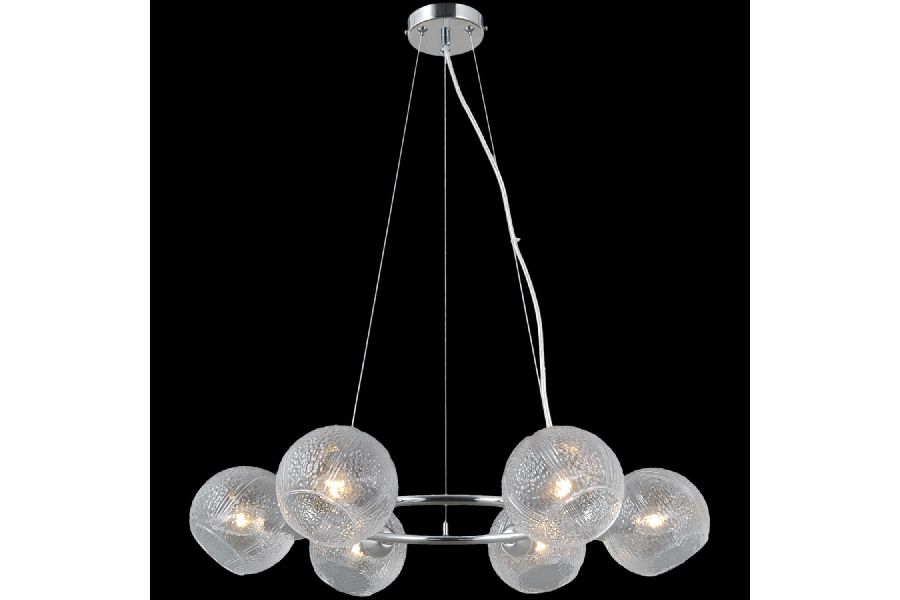Подвесная люстра Illumico IL0728-6PSQ-24 CR ARIES
