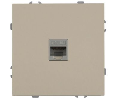 Розетка Эра Galaxy 15-3107-04 информационная RJ45 IP20 шампань Б0070741
