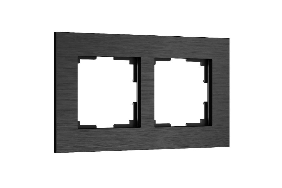 Рамка на 2 поста Werkel AluMax 4690389204043 W0023508 a066330