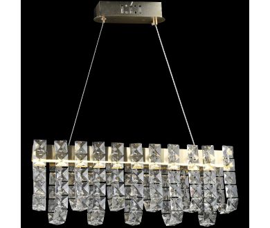 Подвесная люстра Reluce 02600-0.4-40W LED COP+CH