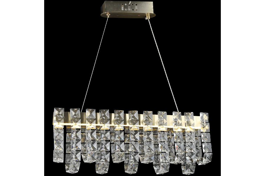 Подвесная люстра Reluce 02600-0.4-40W LED COP+CH
