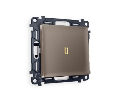 Купить Комплект механизма 1-кл выключателя с подсветкой Ambrella Volt Alfa MA632010 Комплект механизма 1-кл выключателя с подсветкой Ambrella Volt Alfa MA632010