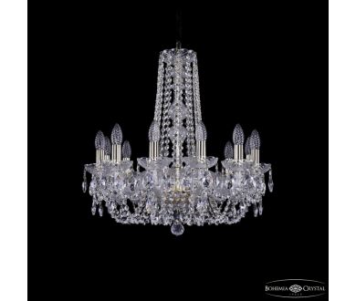 Подвесная люстра Bohemia Ivele Crystal 1402/12/195/h-60 G