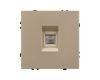Механизм компьютерной розеткиArlight  SCT-NOBE-MPC1-SFPL-GD (RJ-45, CAT6) 054306