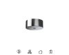 Основание потолочное 1L Mantra Modular Light Florones 9355