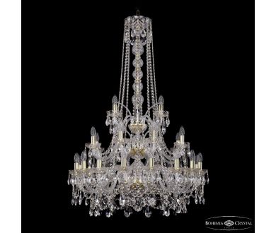 Подвесная люстра Bohemia Ivele Crystal 1411/16+8+4/300/h-131/3d G