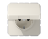Розетка штепсельная Schuko Jung CD1520NBFKL