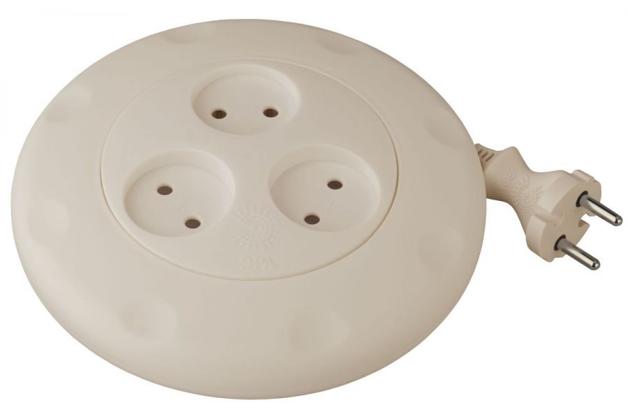 Удлинитель электрический Эра Calypso UR-3-3m-I Б0027845