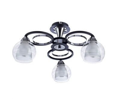 Потолочная люстра Arte Lamp Ginevra A1604PL-3BK