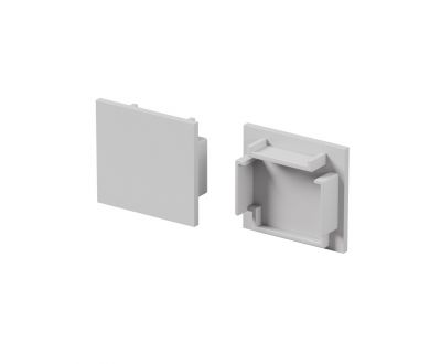 Комплект заглушек для профиля 25×22 2шт Maytoni Led Strip ALM-2522-S-EC 642065