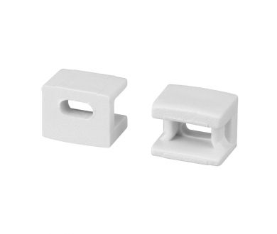 Заглушка Arlight PLINTUS-FANTOM-BENT WHITE с отверстием 043898