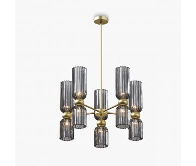 Люстра на штанге Maytoni Antic MOD302PL-10GR