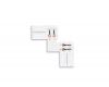 Соединитель угловой L для светодиодной ленты 5050 12/24V (2 конт.) GS6551 (10шт) Ambrella Light Illumination GS6551
