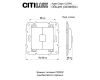 Радиовыключатель Citilux Смарт CLR4W