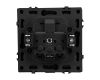 Розетка зк со шторками и крышкой софт-тач черный оникс Arlight SCT-MCP-SFPL-BK (250V, 16A) 054281(1)