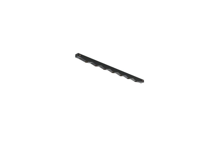 Трековый магнитный светильник Maytoni Spiky TR175-1-12WTW-M-B