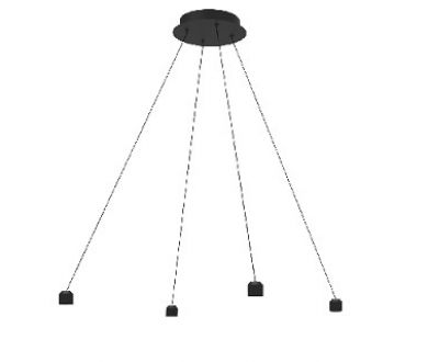 Подвес с питанием Arlight ART-APRIORI-CANOPY-HANG-4A-L5000-POWER (BK) 049353