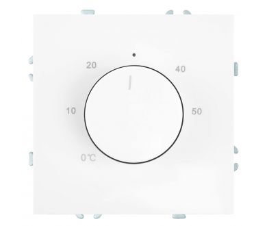 Терморегулятор механический Stekker Эмили RSW00-5120-01 белый фарфор, soft touch 50711